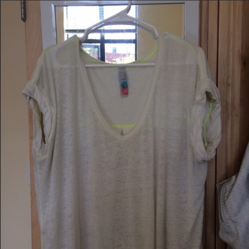 Free People oversized tee